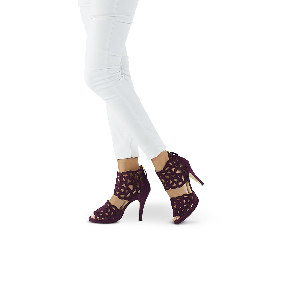 Inspire Burgundy Suede
